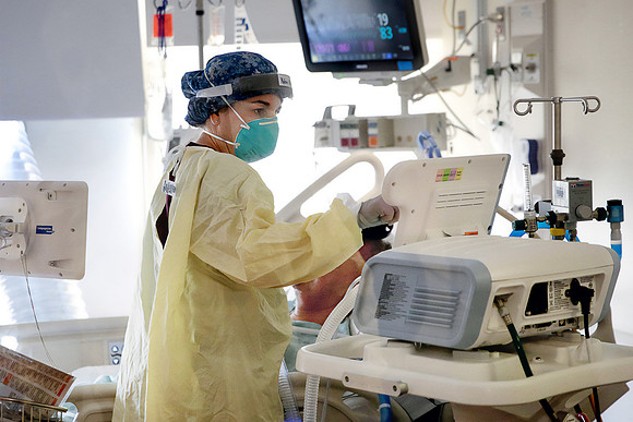 Robin Mercier, RN, Rhode Island Hospital Medical Intensive Care Unit.