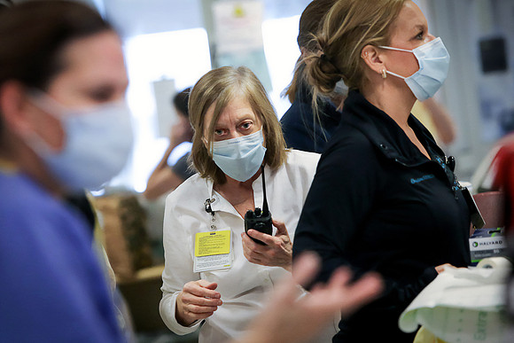 Judith Lynch, RN, The Miriam Hospital Intensive Care Unit.